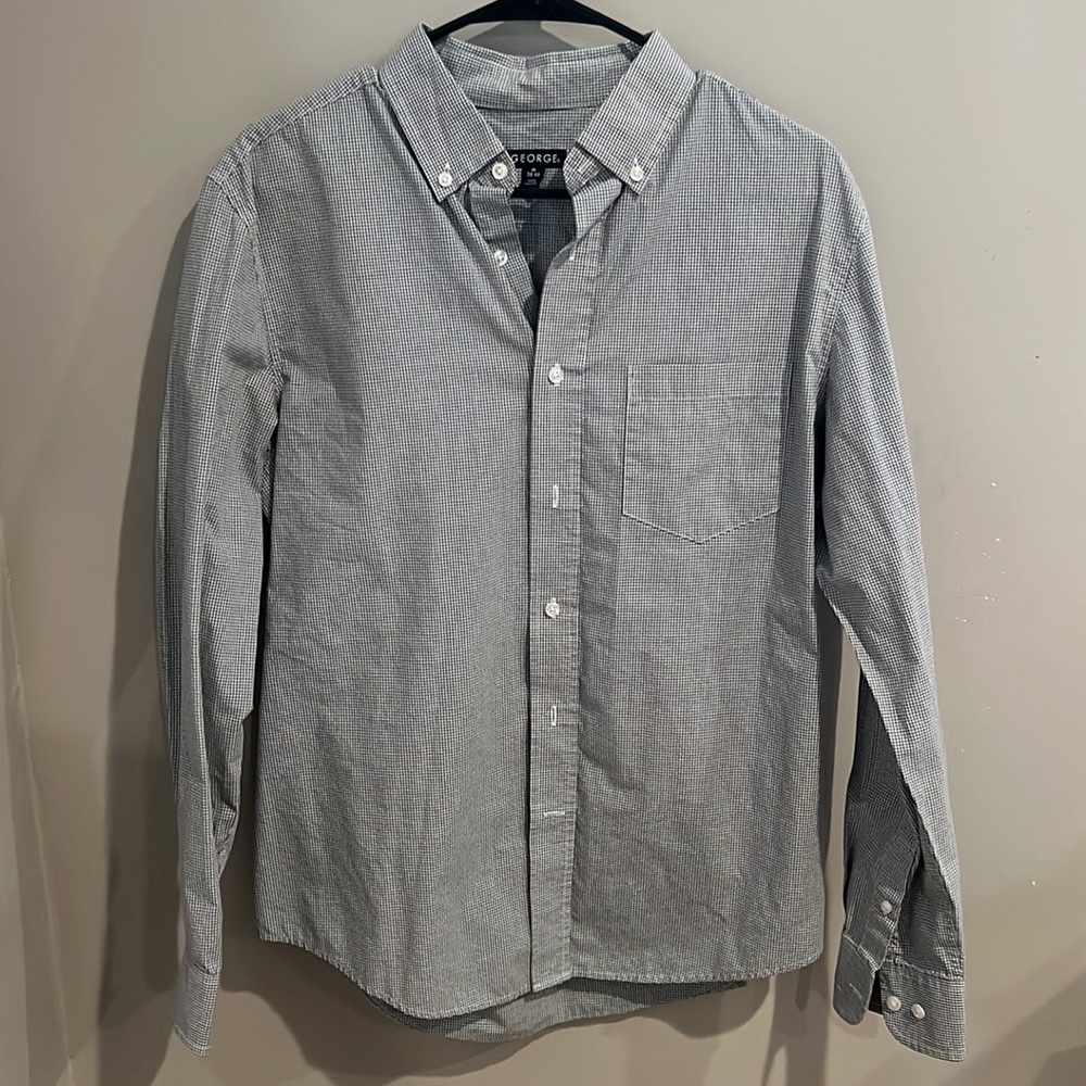 Grey George Button Down